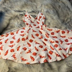 Blackmilk SECONDS for fox sake Strappy Dress Size XS